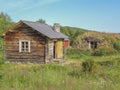 Church cabins Royalty Free Stock Photo