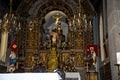 Church in Camara de Lobos is a fishing village near the city of Funchal and has some of the highest cliffs in the world