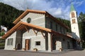 Church in Canazei, Italy Royalty Free Stock Photo