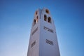 Church Candlemas of the Lord is the main orthodox church in Fira Santorini island Cyclades in Greece Royalty Free Stock Photo