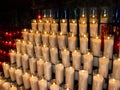 Church candles Royalty Free Stock Photo