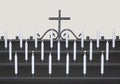 Church Candles Royalty Free Stock Photo