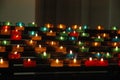 Church candles Royalty Free Stock Photo