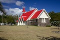 Church in Cap Malheureux, Mauritius Royalty Free Stock Photo