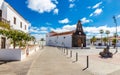 Church In Casillas Del Angel, Fuerteventura, Spain Royalty Free Stock Photo