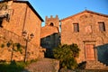 Church and castle in the ancient part of Collodi.