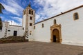 Church Catedral de Santa Maria in Betancuria on canary island Fuerteventura Royalty Free Stock Photo