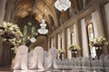 Church Cathedral wedding interior Royalty Free Stock Photo