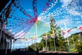 Church celebrations at the village of Camacha in the mountains above Funchal is a centre of weaving willow