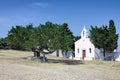 Church and cemetery Royalty Free Stock Photo