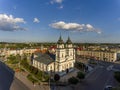 The church in the center of MÃâawa Royalty Free Stock Photo