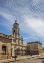 Church in the center of San Antonio de Areco Royalty Free Stock Photo