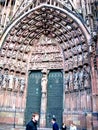 Church in the center of Strasbourg