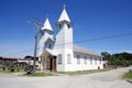 Church in Chacao village, Chiloe island, Chile