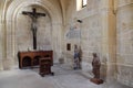 church or chapel at the st angel fort in vittoriosa (malta) Royalty Free Stock Photo