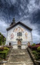 Church in the Charming Village of Conflans in France