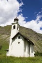 Church Chiesa dell Immacolata di Viera in Livigno, Italy Royalty Free Stock Photo