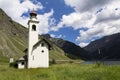 Church Chiesa dell Immacolata di Viera in Livigno, Italy Royalty Free Stock Photo