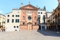 Church Chiesa di San Clemente on square Piazza dei Signori in Padua, Italy