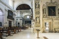 In the church of Chiesa di Sant`Irene in Lecce Puglia