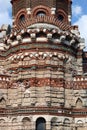 Church of Christ Pantocrator colorful walls detail old town Nessebar Royalty Free Stock Photo