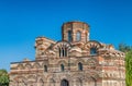 Church of Christ Pantocrator in Nessebar ancient city. Nesebar, Nesebr is a UNESCO World Heritage Site. An ancient Byzantine