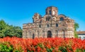 Church of Christ Pantocrator in Nessebar ancient city. Nesebar, Nesebr is a UNESCO World Heritage Site. An ancient Byzantine Royalty Free Stock Photo