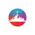 Church and Christian organization logo. Royalty Free Stock Photo