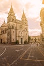 A church in the city of Acireale in Sicily Royalty Free Stock Photo