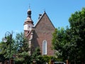 ZORY,SILESIA,POLAND-Church in the city center of Zory