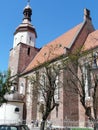 ZORY,SILESIA,POLAND-Church in the city center of Zory