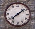 Church clock detail