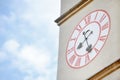 Church clock tower Royalty Free Stock Photo