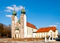 Church and Cloister Royalty Free Stock Photo