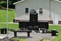 Church and the Coal miners memorial in West Virginia