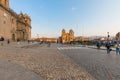 Church of the Company of Jesus and Cathedral Cuzco Peru Royalty Free Stock Photo