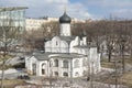 Church of the Conception of St. Anna in Zaryadye park, Moscow, Russia