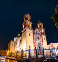 Church of the Congregation of Our Lady of Guadeloupe in Santiago de Queretaro, Mexico Royalty Free Stock Photo