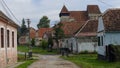 Church in Copsa Mare, Transylvania, Romania Royalty Free Stock Photo