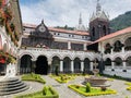 Church courtyard Royalty Free Stock Photo