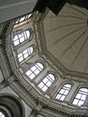 Church cupola inside Royalty Free Stock Photo