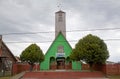 Church at the Curaco de Velez, Quinchao Island, Chile