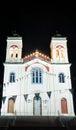 Church dedicated to the Assumption of the Virgin Mary in Naoussa, Paros, Cyclades Royalty Free Stock Photo