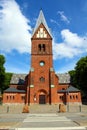 A Church in Denmark on a sunny day Royalty Free Stock Photo