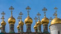 Church of the Deposition of the Robe, Moscow Kremlin, Rusiia Royalty Free Stock Photo