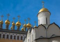 Church of the Deposition of the Robe, Moscow Kremlin, Rusiia Royalty Free Stock Photo