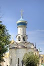 Church of the Descent of the Holy Spirit. Holy Trinity St. Sergius Lavra. Royalty Free Stock Photo