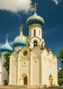 Church Descent of the Holy Spirit. Trinity St. Sergius Lavra. Royalty Free Stock Photo
