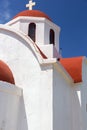 Church detail on the island of Karpathos, Greece Royalty Free Stock Photo