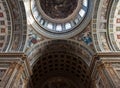 Church details in Mantua